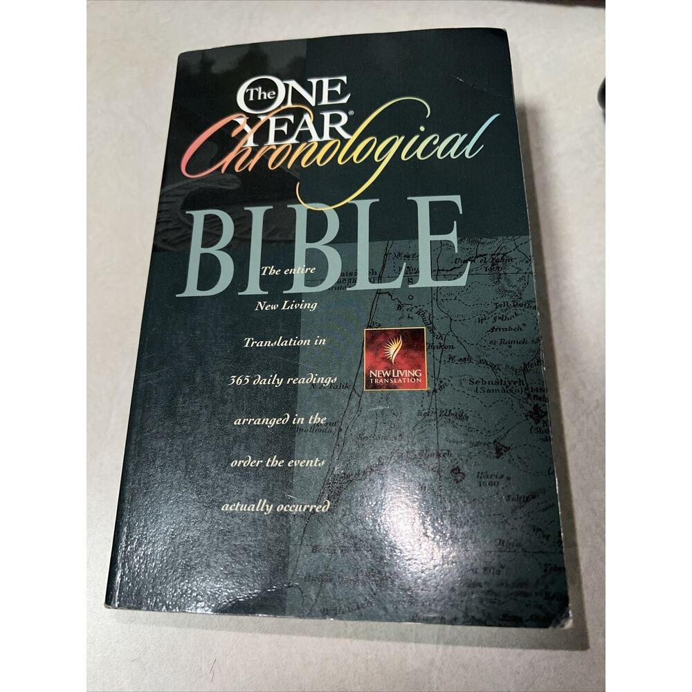 The One Year Chronological Bible NLT Paperback Tyndale New Living Translation